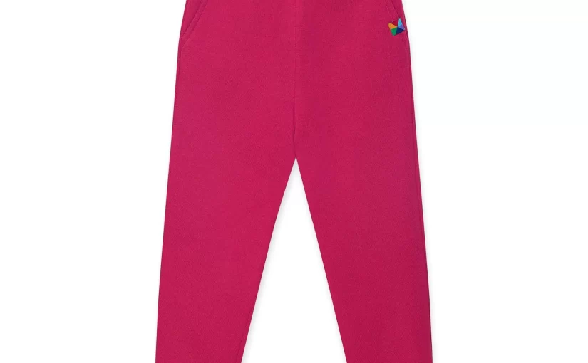 spodnie dresowe dla dzieci różowe